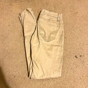 Hollister Khaki Skinny Jeans